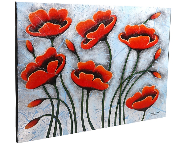 Restru Art - Red Beauties in Blue