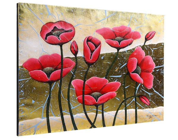 Restru Art - Red Beauties in Gold