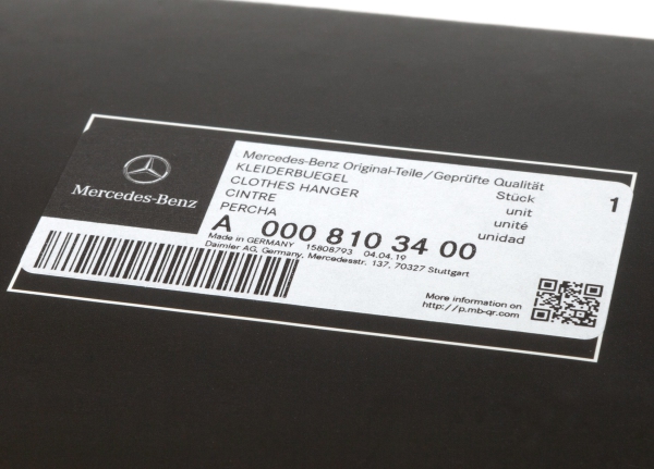 Mercedes Benz - Style & Travel Kleiderbügel